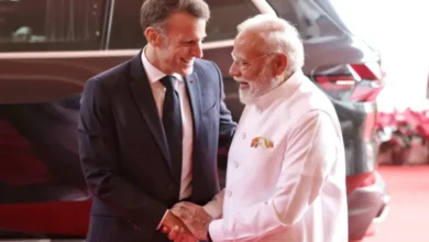 Macron calls on India to support ‘moratorium on strikes’ against Ukrainian civilians 11 2026 02 17T131134Z 1123359909 RC2LNJA4GJT3 RTRMADP 3 INDIA FRANCE 1771334798