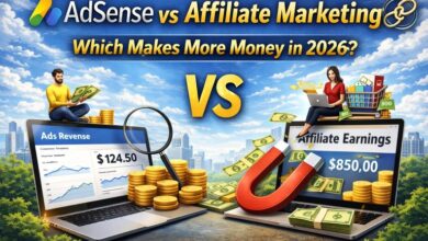 Adsense vs affiliate marketing