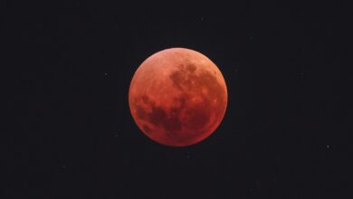Total lunar eclipse on March 3 2026 to create reddish "blood moon" 13 Blood moon