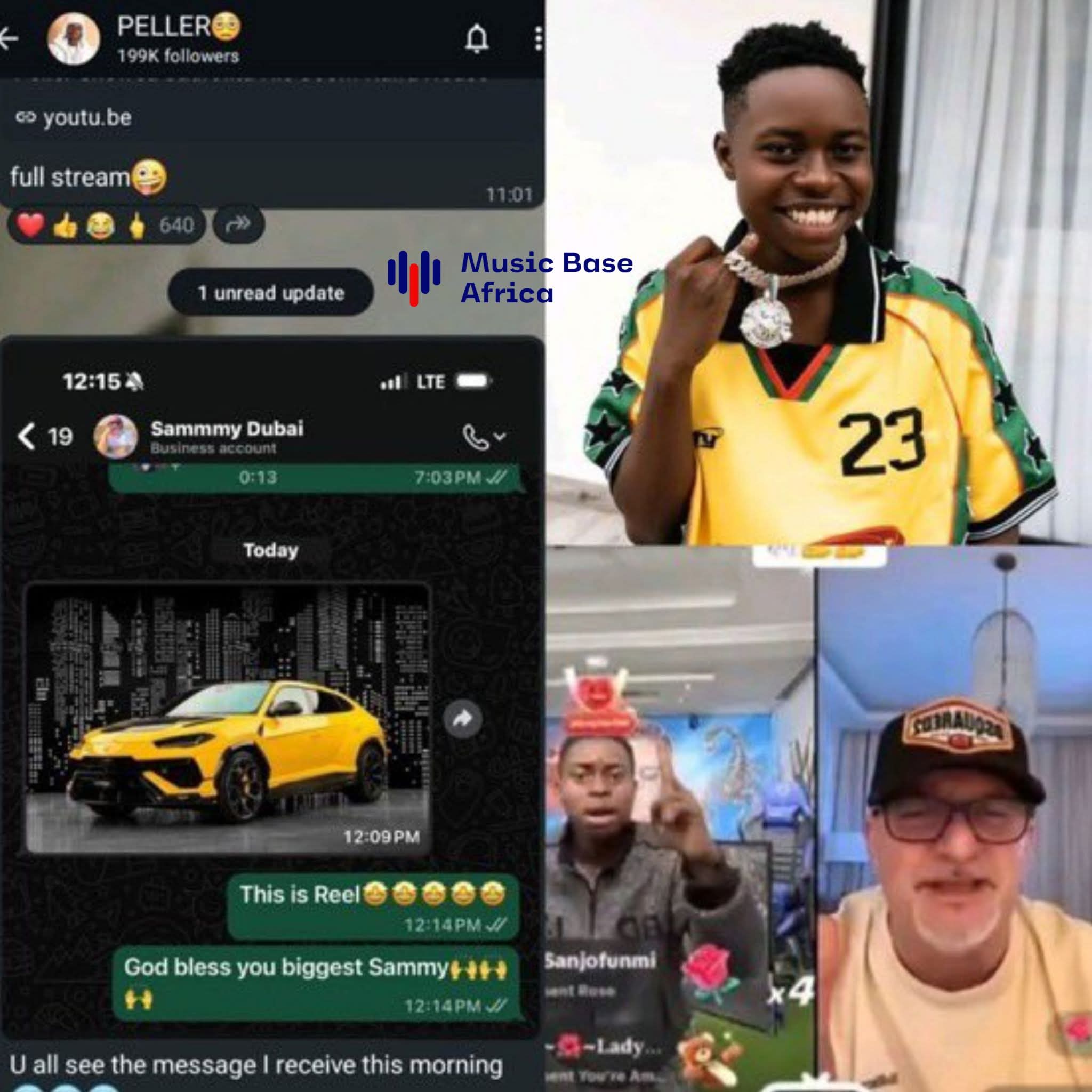 Peller is set to receive a brand-new yellow Lamborghini Urus from Dubai billionaire SammyDubai, known as one of Peller’s biggest supporters and gifters. 1 FB IMG 1770762785266