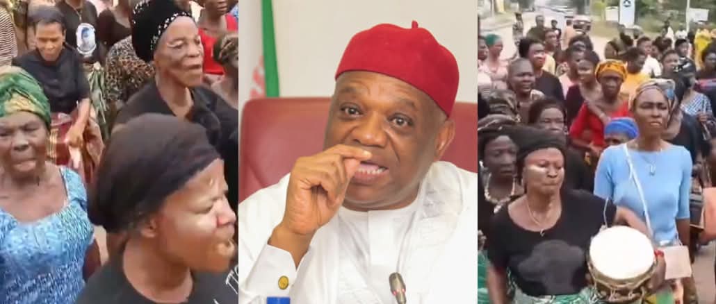 Ohafia Youths, Women Protest Senator Kalu in Umuahia, Reject 2027 Support 1 FB IMG 1770807179143
