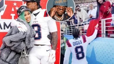 NFL star, Stefon Diggs spotted with a woman who allegedly had an affair with Cardi B’s ex-husband, Offset at the Super Bowl 5 FB IMG 1770821496034