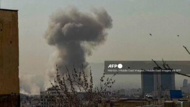 WATCH: Iran strikes US military base in Bahrain as explosions heard across Gulf states 7 FB IMG 1772269099828