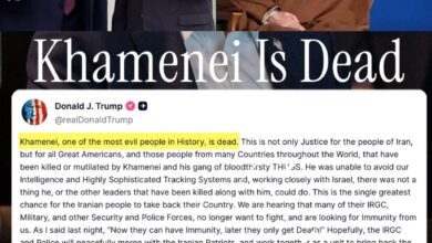 After Ayatollah's Death, Top Iranian Military Forces No longer Willing to Fight, Seeking for US Immunity - President Trump 13 FB IMG 1772318049701