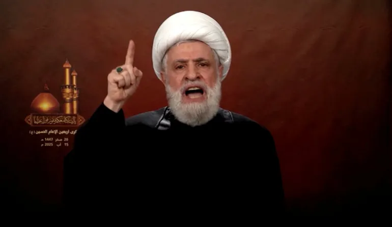 Hezbollah says will confront Israeli-US ‘aggression’; will not surrender 1 2025 08 15T102856Z 540756615 RC2M7GAMX5WX RTRMADP 3 LEBANON POLITICS HEZBOLLAH 1756135937