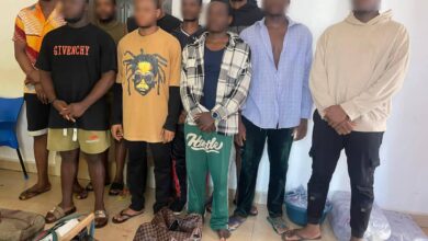 About 12 Nigerians Arrested in Ghana Over Cybercrime And Human Trafficking cases. 10 About 12 Nigerians Arrested in Ghana Over Cybercrime And Human Trafficking cases