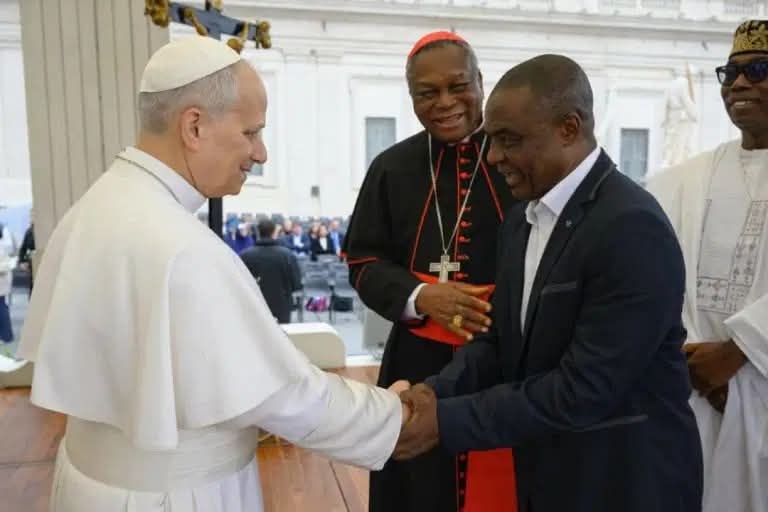 Former ESUT Council Chairman Holds Private Audience with Pope Francis 1 FB IMG 1772826055096