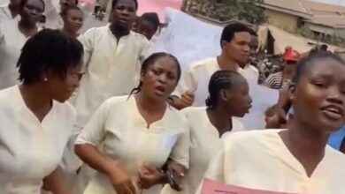 NAUTH Nursing Students Protest Over Hike in school fees from ₦90k to ₦580k 11 FB IMG 1773161590566 2
