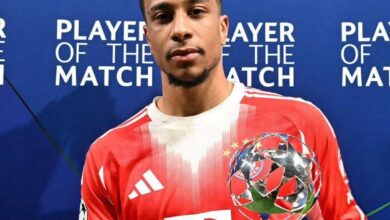 Michael Olise named UEFA Man of the Match Atalanta Vs Bayern Munich 8 FB IMG 1773183800725
