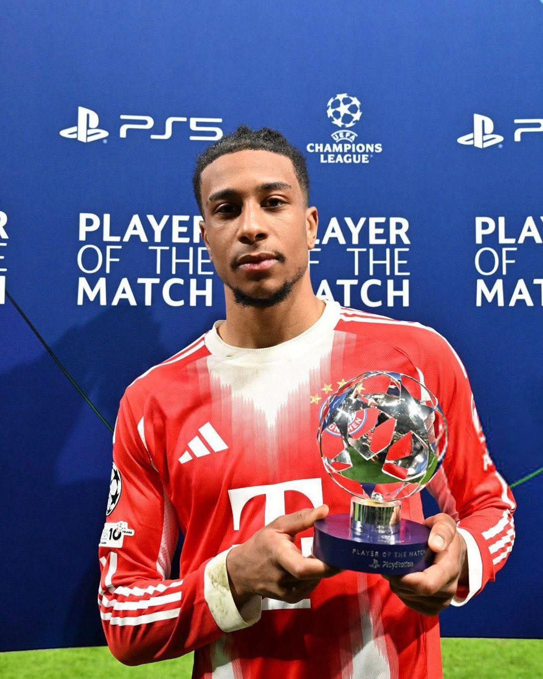 Michael Olise named UEFA Man of the Match Atalanta Vs Bayern Munich 1 FB IMG 1773183800725