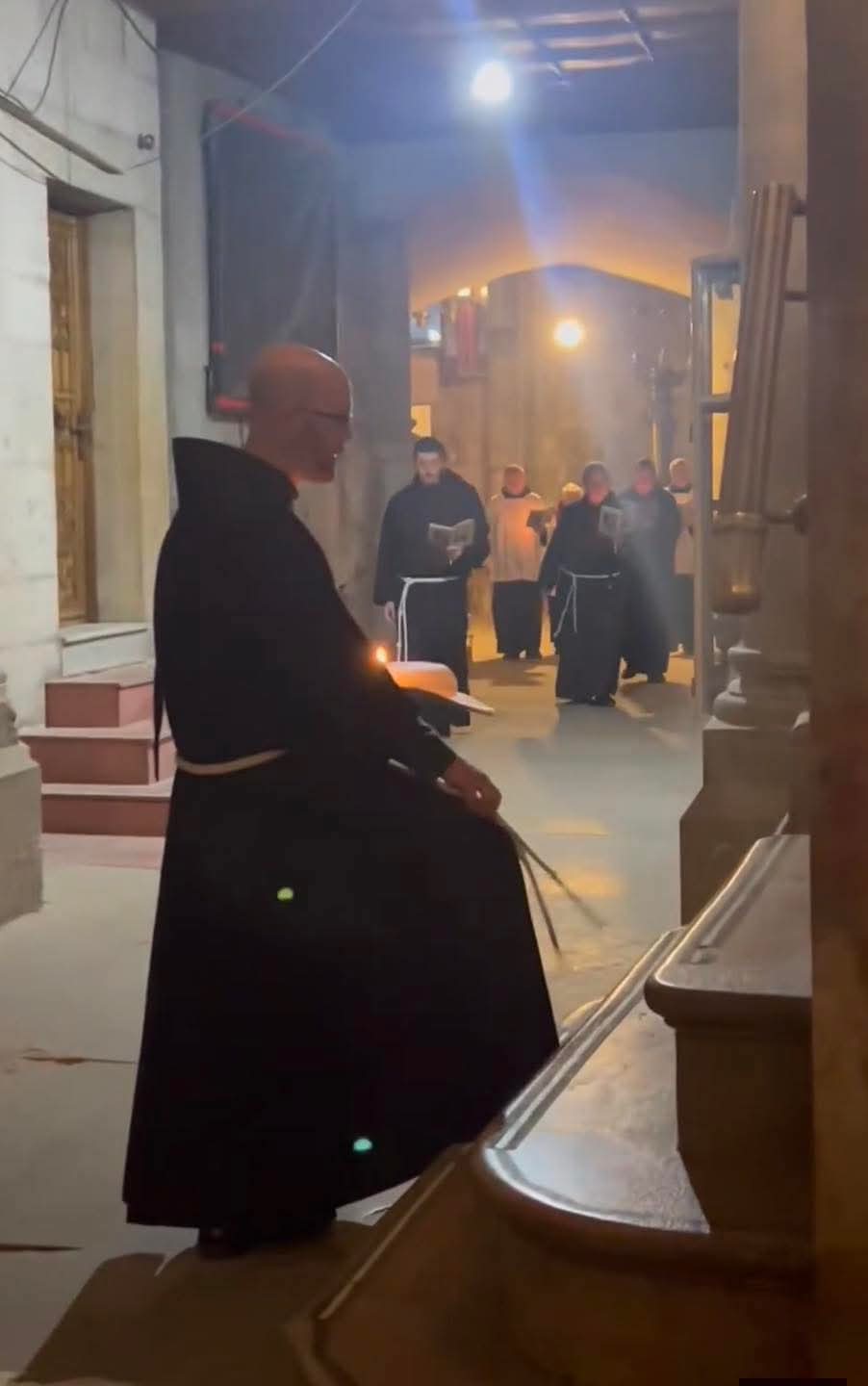 Israel says they are coming up with a “plan” to allow church leaders to worship at the holy site “in the coming days” after Cardinal Pizzaballa was blocked from entering the Church of the Holy Sepulchre on Palm Sunday. 1 FB IMG 1774817782463