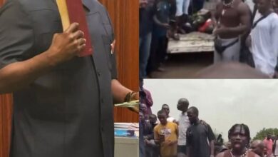 “Minister of Defence, I saw you wearing an APC cap and campaigning, I’ve never witnessed anything like that before. 13 FB IMG 1774887373828