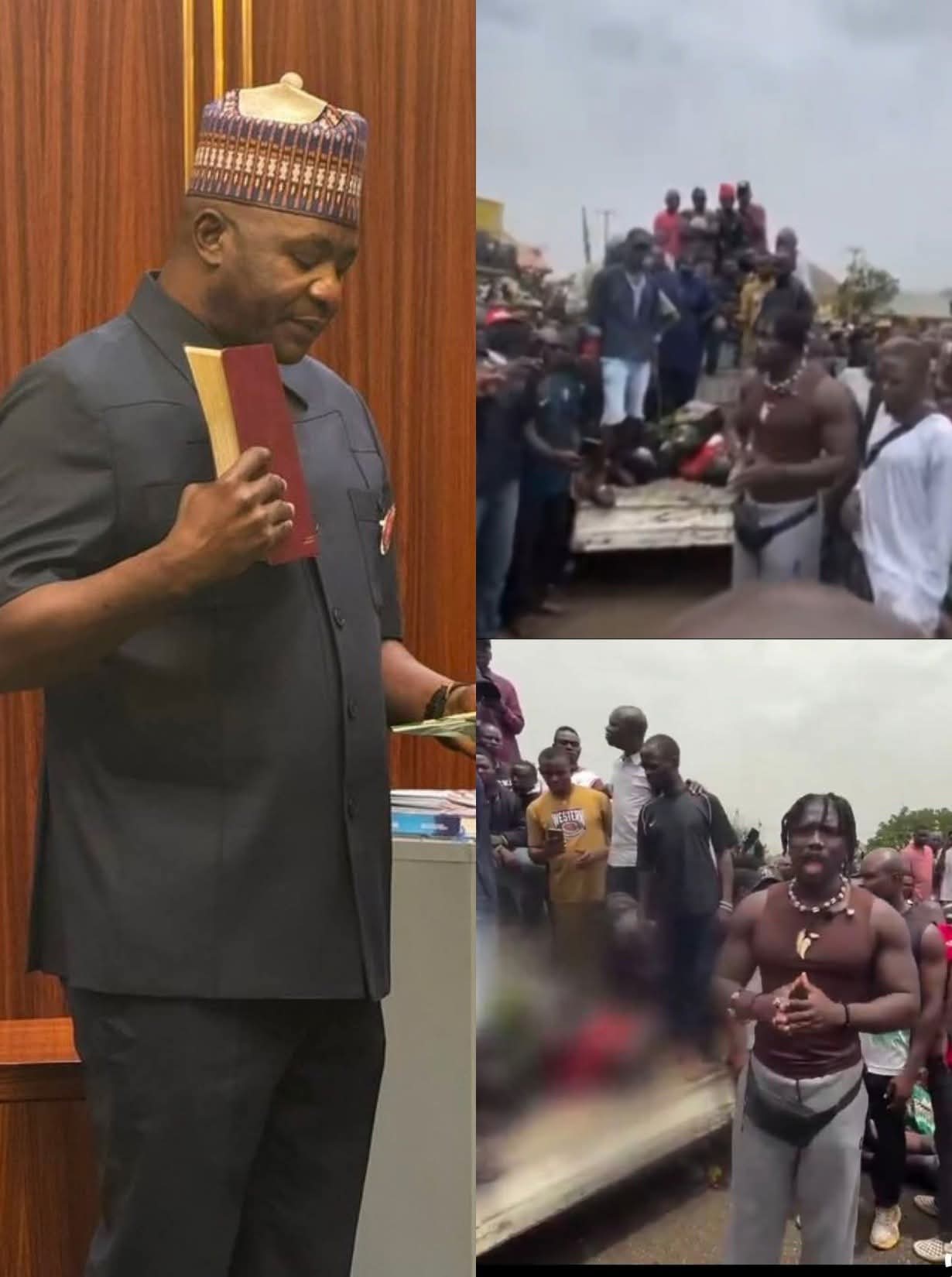 “Minister of Defence, I saw you wearing an APC cap and campaigning, I’ve never witnessed anything like that before. 1 FB IMG 1774887373828