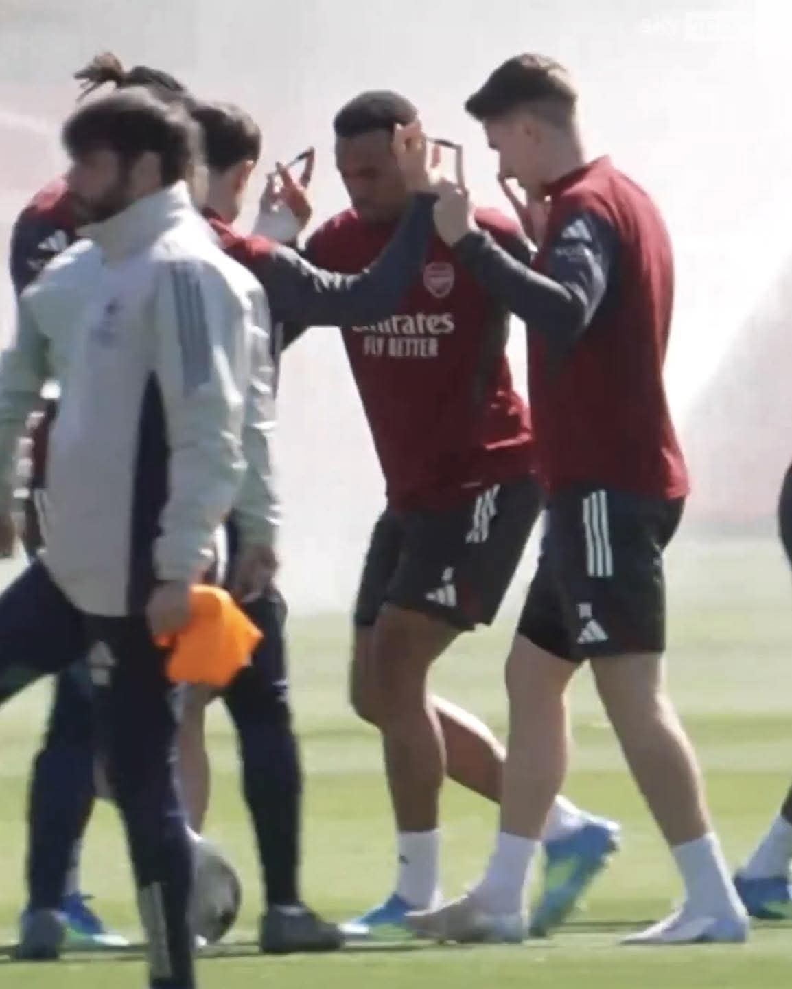 Arteta introduced another creative idea into Arsenal training. 1 FB IMG 1775511753228