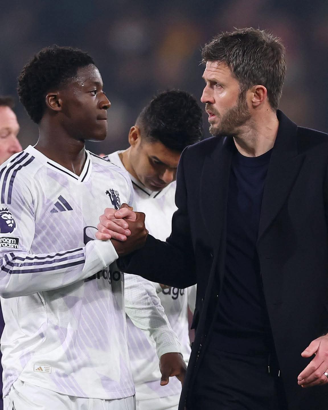 Michael Carrick on Kobbie Mainoo 1 FB IMG 1776111065789