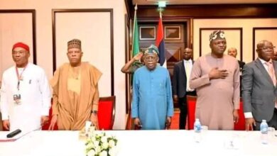 President Bola Ahmed Tinubu is currently meeting with the 36 state coordinators of the Renewed Hope Ambassadors at the Presidential Villa. 11 FB IMG 1776365114994