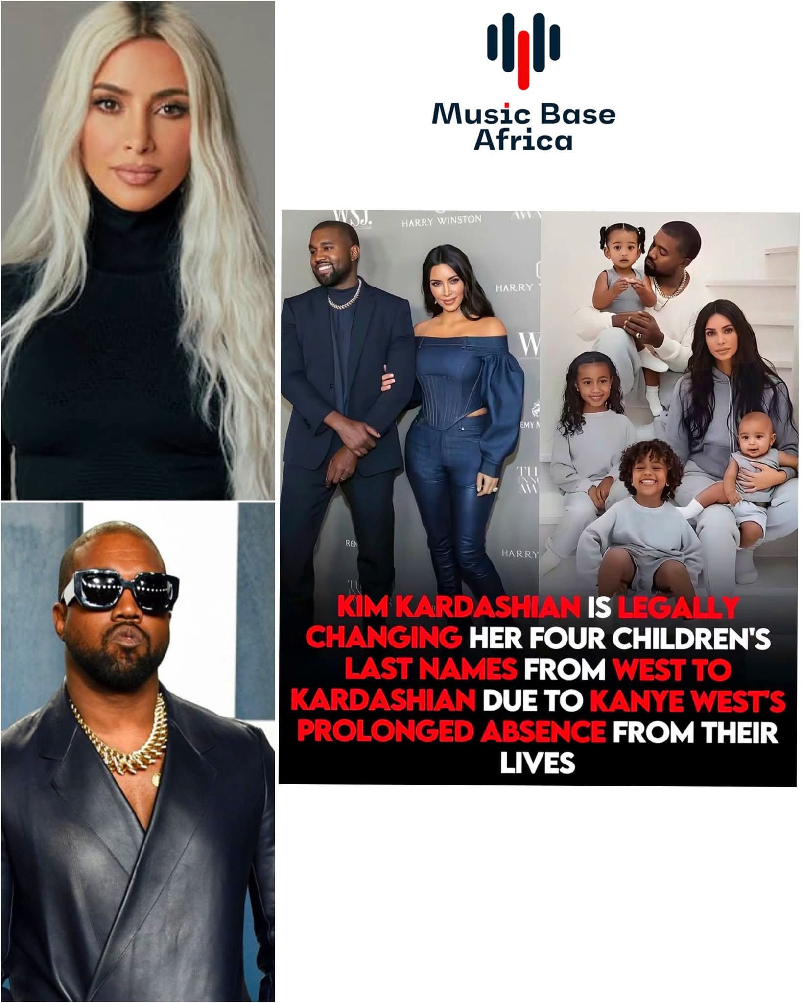 Kim Kardashian does not want her kids to bear Kanye West's names anymore. She wants to completely remove Kanye West from their kid's life 1 FB IMG 1776425242541