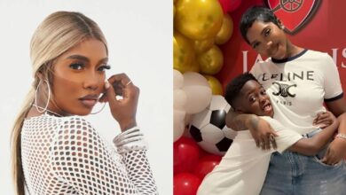 Tiwa Savage has melted hearts online after recounting a touching moment involving her son, Jamil. 13 FB IMG 1776759915420