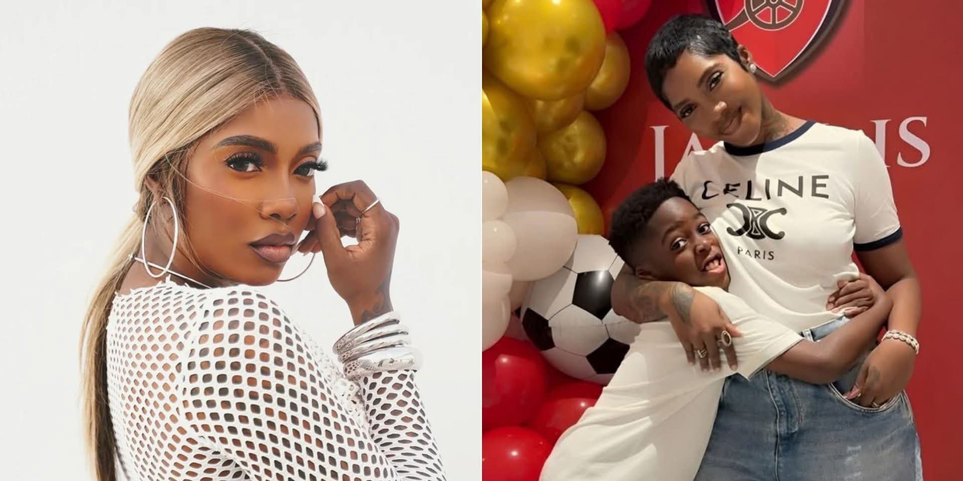 Tiwa Savage has melted hearts online after recounting a touching moment involving her son, Jamil. 1 FB IMG 1776759915420