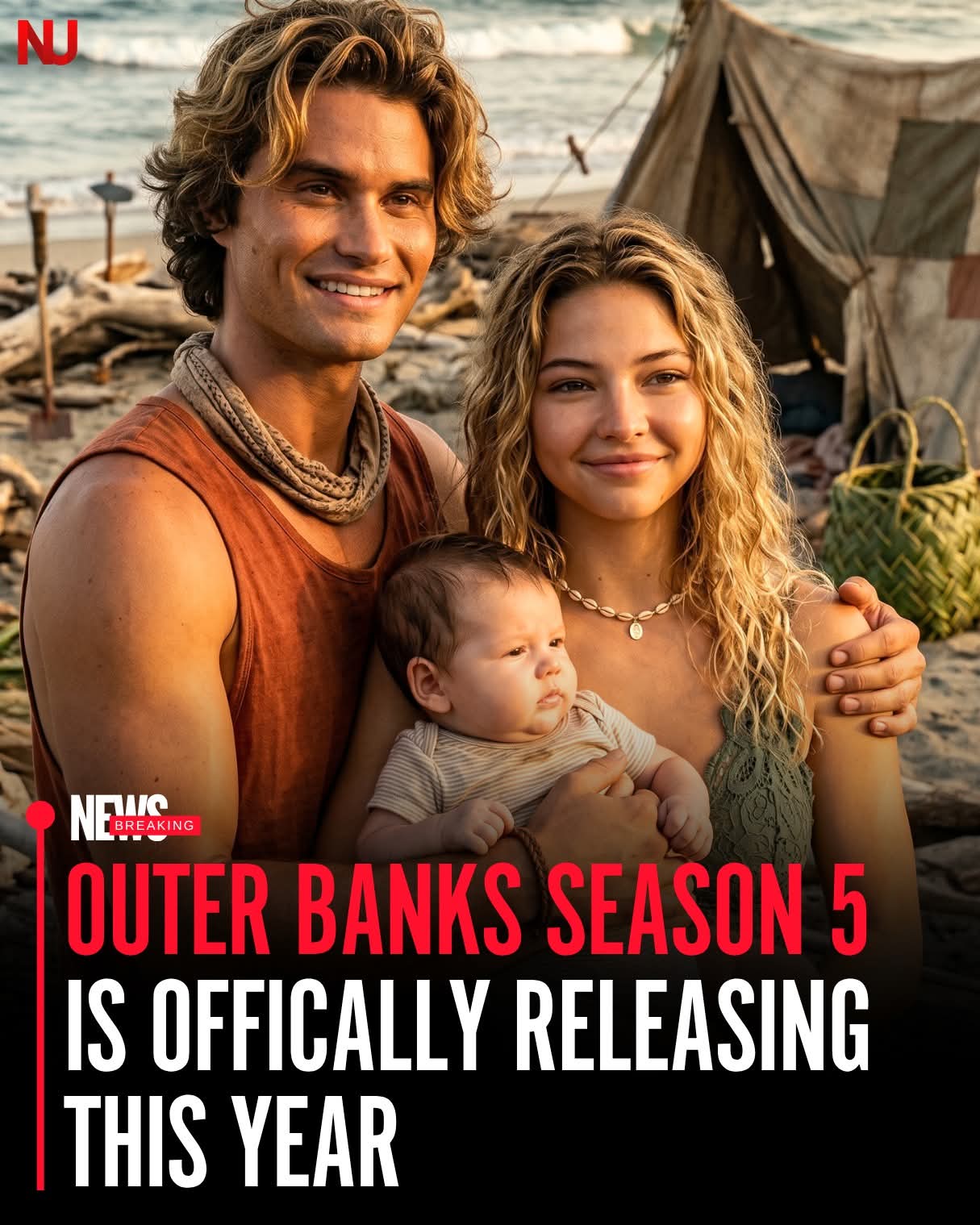 OUTER BANKS Season 5 is officially set to release this year on Netflix, bringing back the summer vibe with even more intensity and chaos. 1 FB IMG 1776872593085