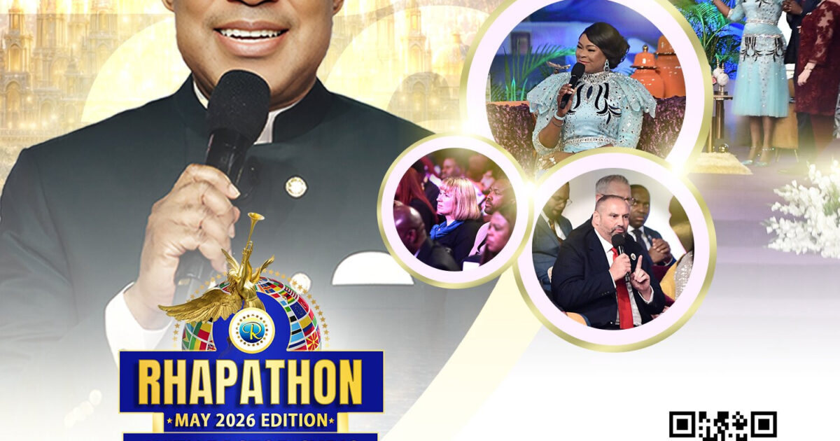 Global Rhapathon 2026 with Pastor Chris Set to Ignite the Race to Reach the Last Man 1 Global Rhapathon 2026 with Pastor Chris Set to Ignite the Race to Reach the Last Man