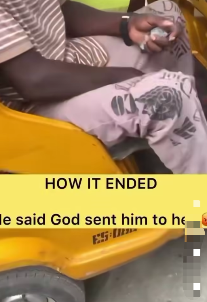 Trending video shows moment Nigerian man challenged an older man who accosted teenage girl on the road and asked her to follow him 1 Screenshot 20260409 151553