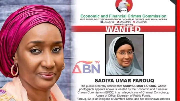 EFCC Declares Former Minister Sadiya Umar-Farouq Wanted for Alleged Fraud 1 FB IMG 1778341639381