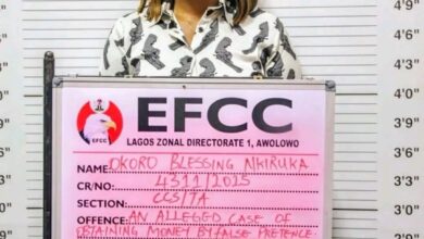 Photo of Blessing CEO being paraded by EFCC 6 FB IMG 1778849070699