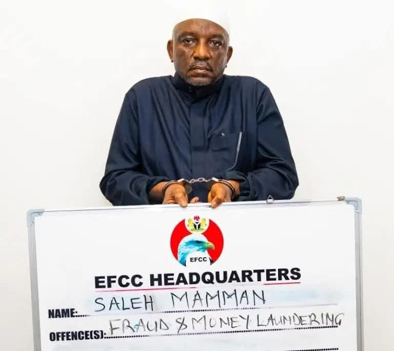 EFCC Arrests Convicted Ex-Power Minister Mamman 1 FB IMG 1779210067753