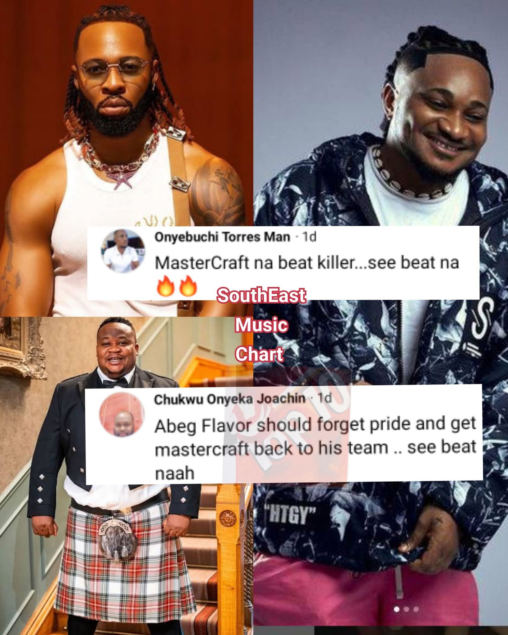 "Flavour Should Forget Pride & Go Back To Masterkaft" - Fans Beg Flavour After Listening To What He Cooked For Cubana Chiefpriest 1 FB IMG 1779219752717