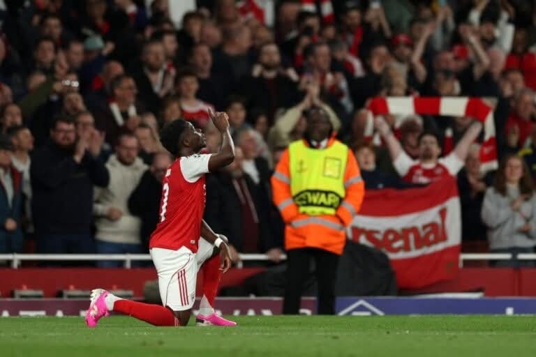 Arsenal Critics ‘Not Laughing Anymore’ After EPL Title Win - Saka 1 FB IMG 1779281557436