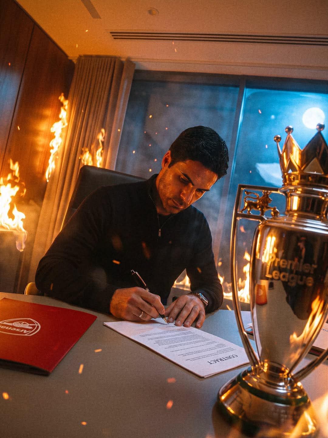 Mikel Arteta ready to Sign New Deal At Arsenal in the summer, club plan confirmed 1 FB IMG 1779303972309