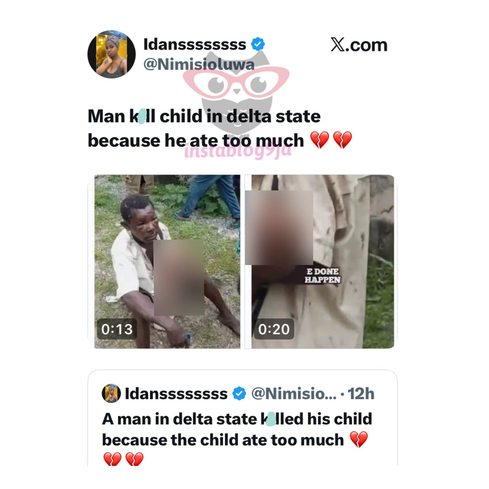 Delta Community in Shock as Man Allegedly Kills His Child Over Claims of “Eating Too Much” 1 FB IMG 1779703462901