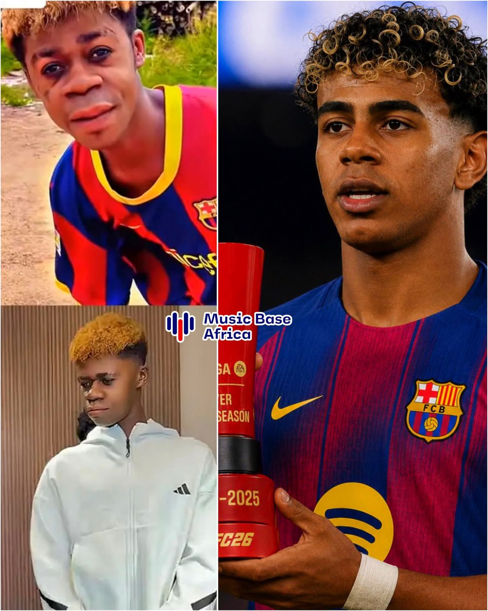 A man from Ivory Coast 🇨🇮, now nicknamed “Yamine Yamal” online, is asking for a DNA test from Lamine Yamal’s father after people kept saying he looks exactly like the Barcelona star 1 FB IMG 1779712895034