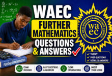 WAEC 2026 Further Mathematics Essay/Objectives Questions and Answers 48 WAEC 2026 Further Mathematics