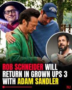 Rob Schneider is officially returning for GROWN UPS 3, reuniting with Adam Sandler and the original gang 2 FB IMG 1782857994450