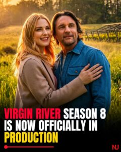 VIRGIN RIVER Season 8 is officially in production, with Netflix bringing back Mel, Jack and the beloved small town for another chapter of romance, family and heartbreak. 2 FB IMG 1783196725897