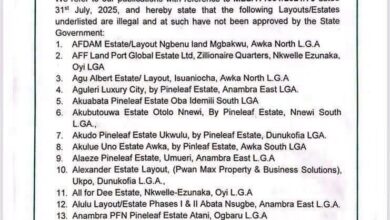 List Of Illegal Real Estate In Anambra State... 3 FB IMG 1785260377849